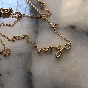 Virgo Zodiac Necklace